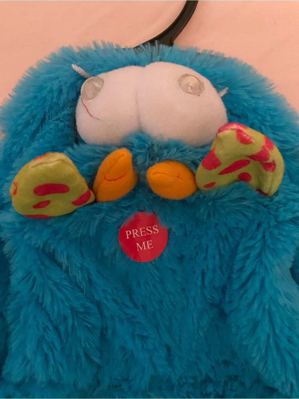 Martha Stewart Blue and Purple Plush Monster Dog Costume Set of 2 - NWOT - Large
